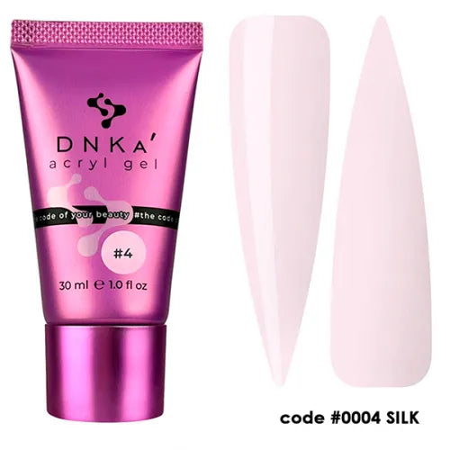 DNKa Acryl Gel No. 0004 Silk (pale pink), 30 ml (in tube)